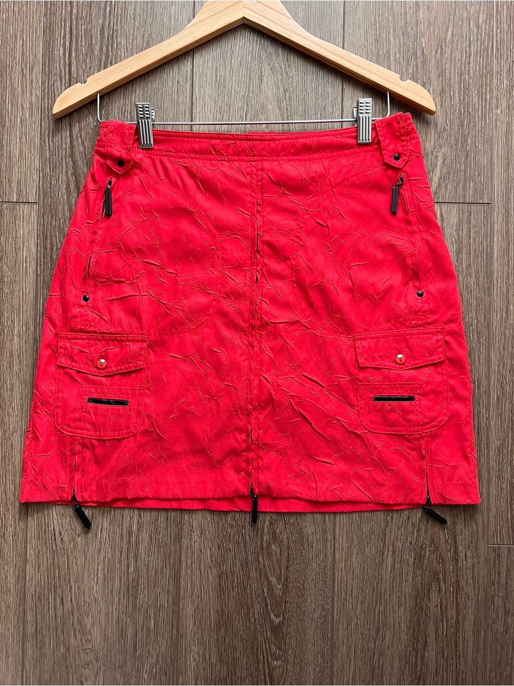 jamie sadock - Bright Red Skort with Zip Pockets